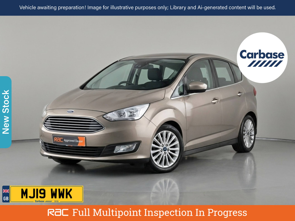 Ford C-Max 1.5T Ecoboost Titanium Mpv Euro 6 Silver