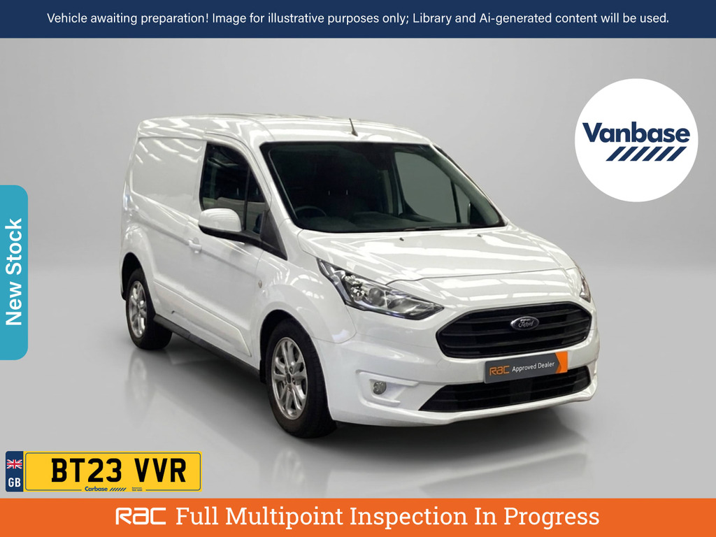 Ford Transit Connect 1.5 240 Ecoblue Limited Panel Van White