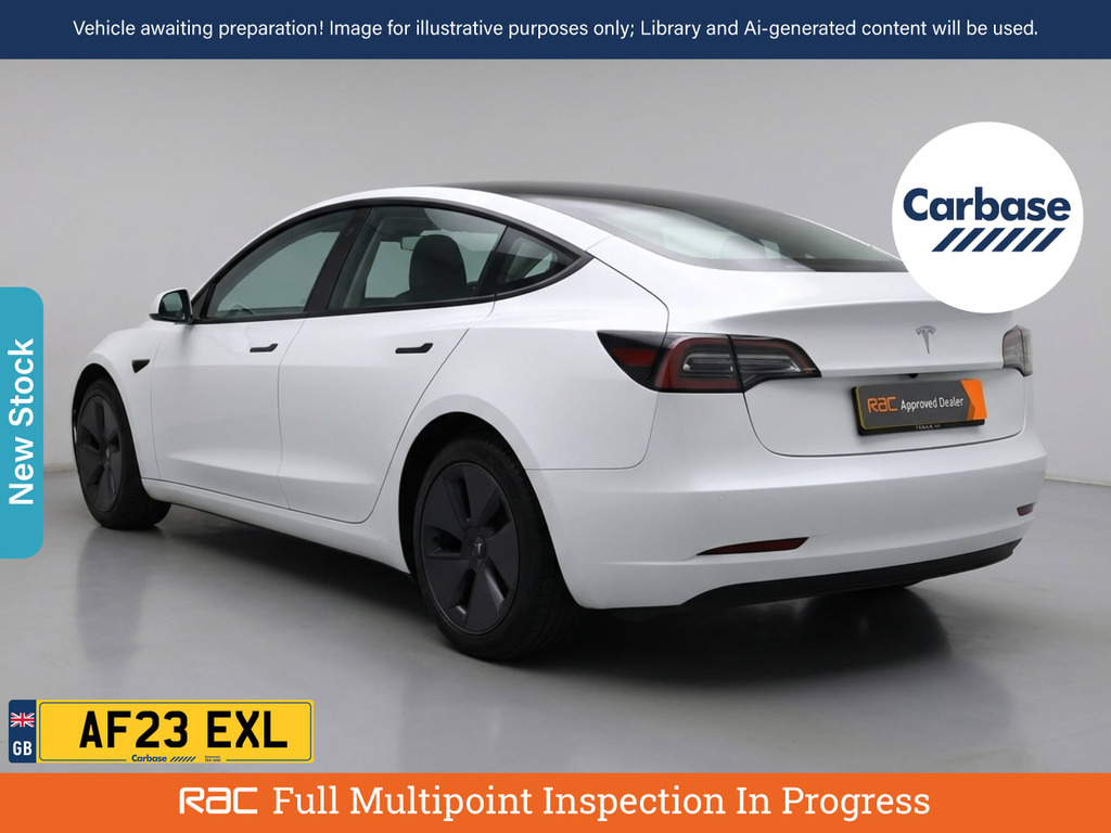 Tesla Model 3 Saloon Rwd 241 Bhp White