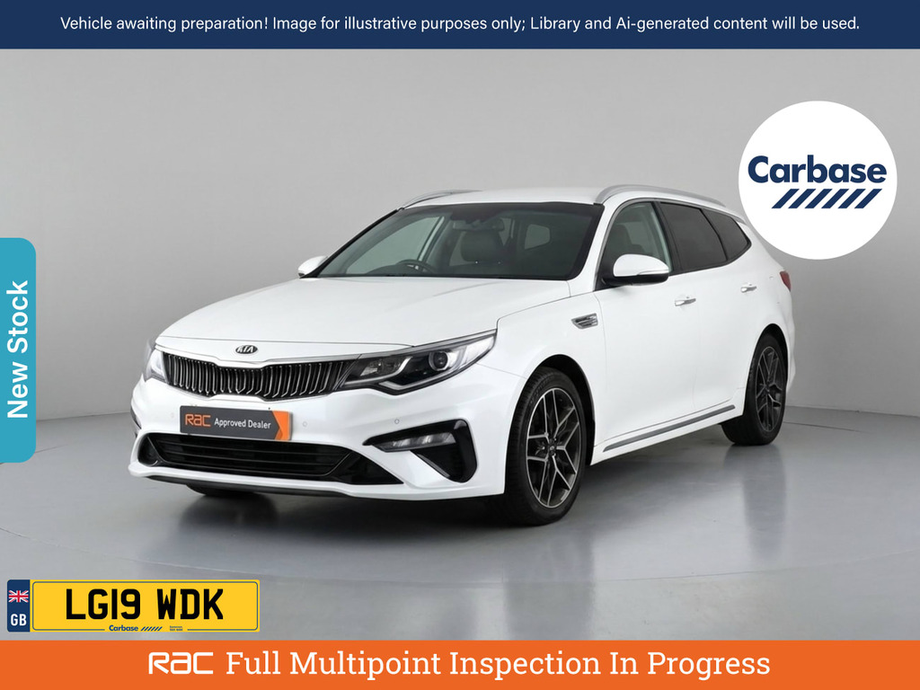 Kia Optima 1.6 Crdi 3 Sportswagon Dct Euro 6 Ss White
