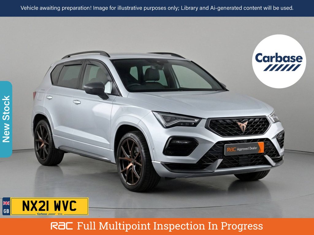 Cupra Ateca 2.0 Tsi Vz1 Suv Dsg 4Drive Euro 6 Ss Silver