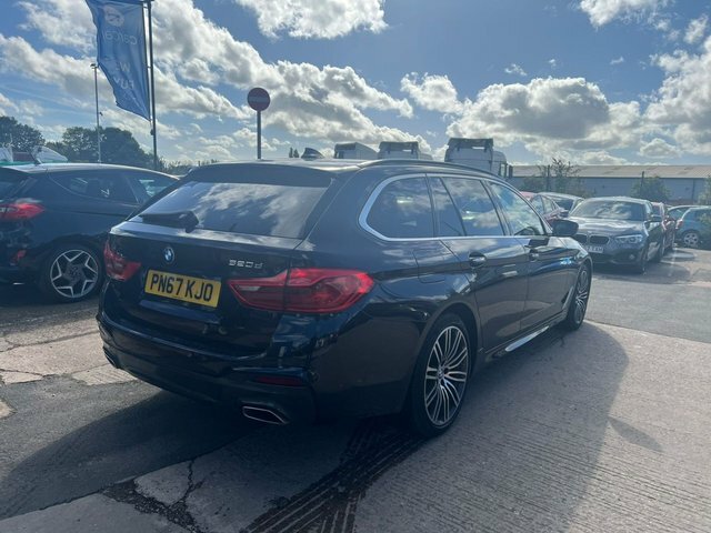 BMW 5 Series 520D M Sport Blue #4