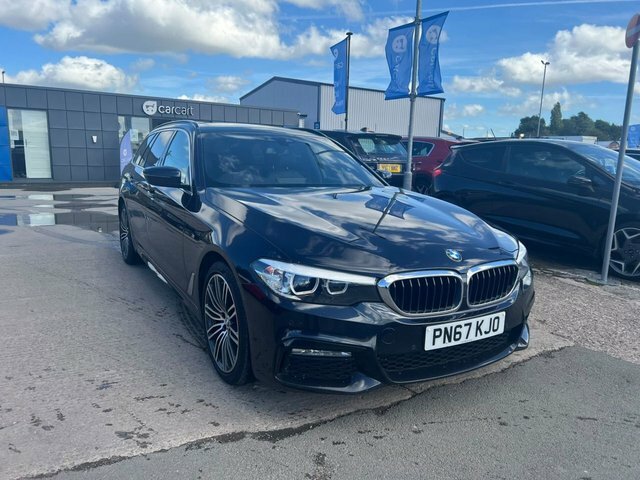 BMW 5 Series 520D M Sport Blue #1