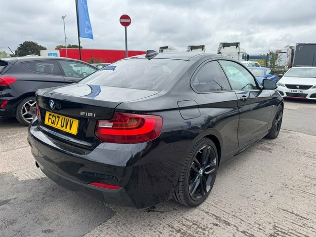 BMW 2 Series Gran Coupe 1.5 218I M Sport Coupe Euro 6 Ss Black #4