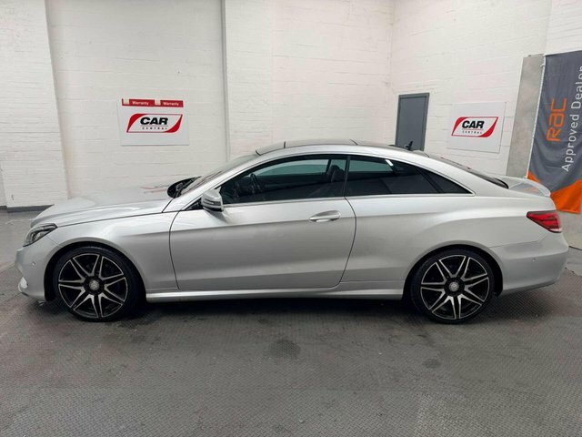 Mercedes-Benz E Class 3.0 E350d V6 Bluetec Amg Line Coupe G-t Silver #3