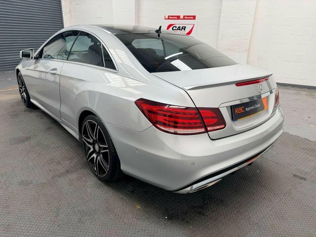 Mercedes-Benz E Class 3.0 E350d V6 Bluetec Amg Line Coupe G-t Silver #4