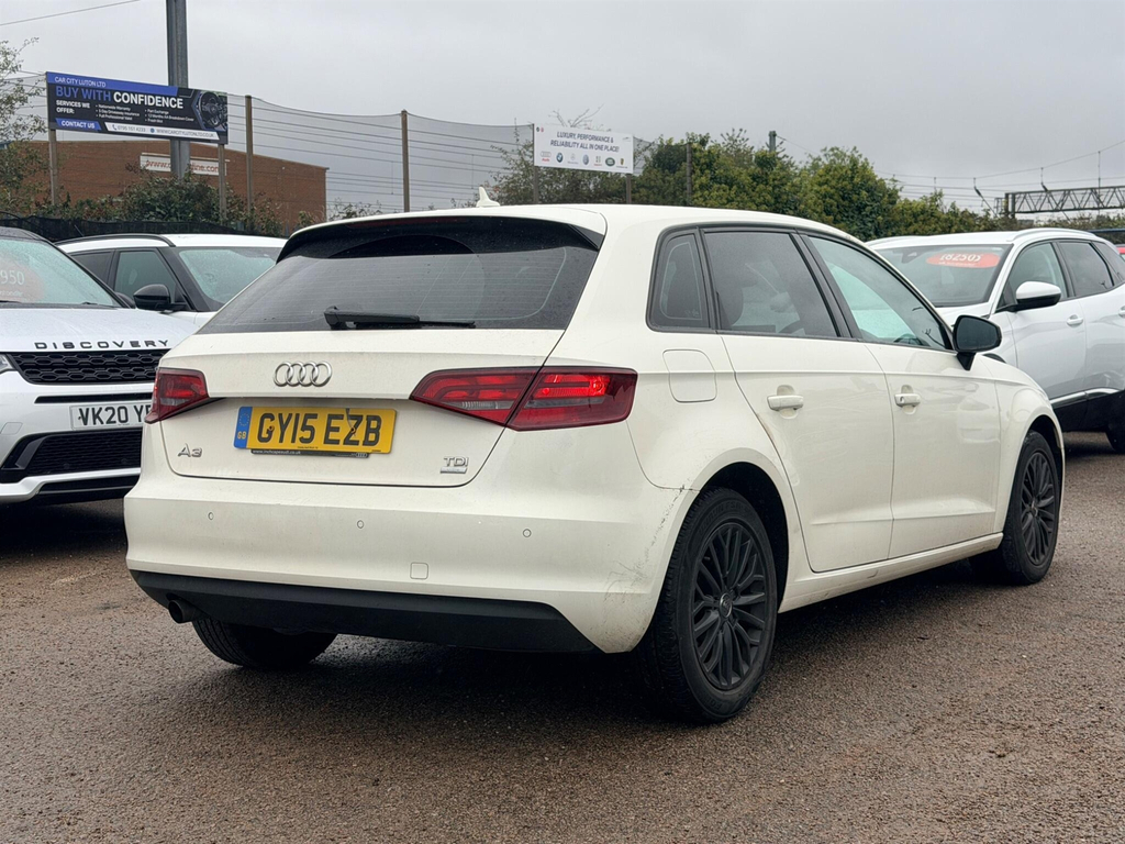 Audi A3 1.6 Tdi Se Technik Sportback Euro 6 Ss White #5