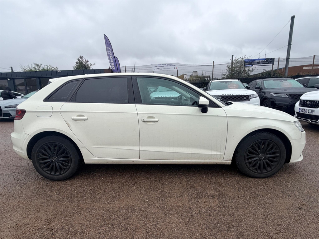 Audi A3 1.6 Tdi Se Technik Sportback Euro 6 Ss White #4