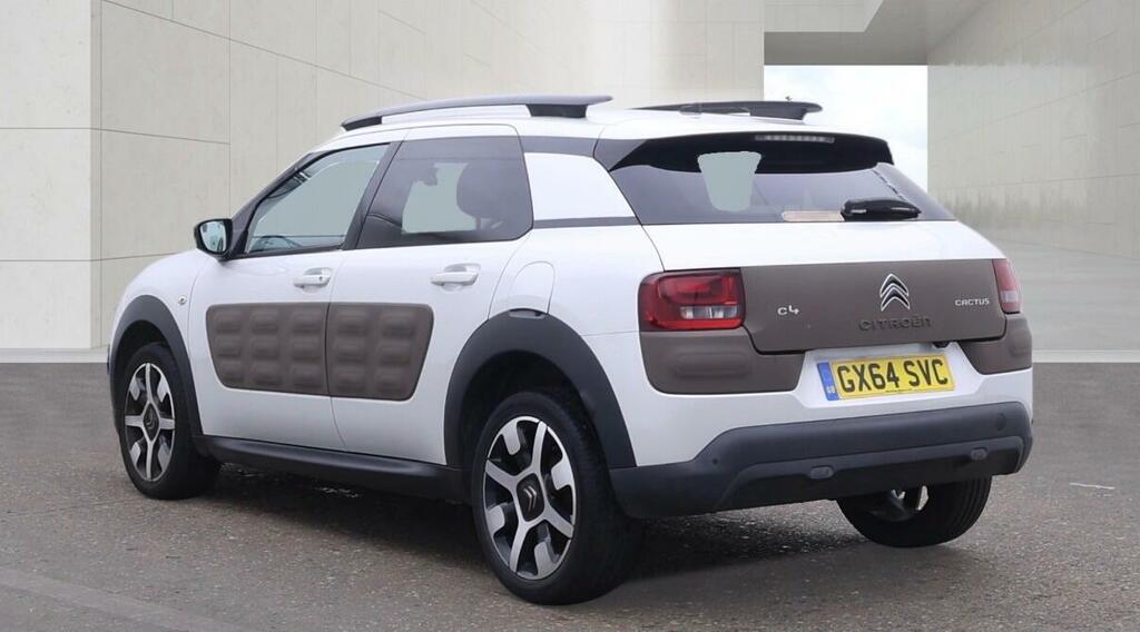 Citroen C4 Cactus 1.2 Puretech Flair Euro 5 Euro 5 GX64SVC White #4