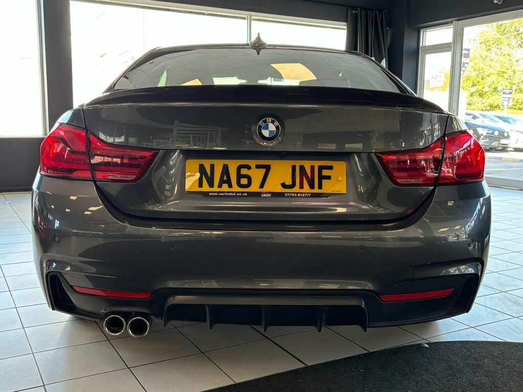 BMW 4 Series Gran Coupe 2.0 420D Xdrive Black #10