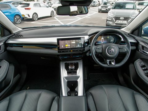 MG MG5 Suv Blue #3