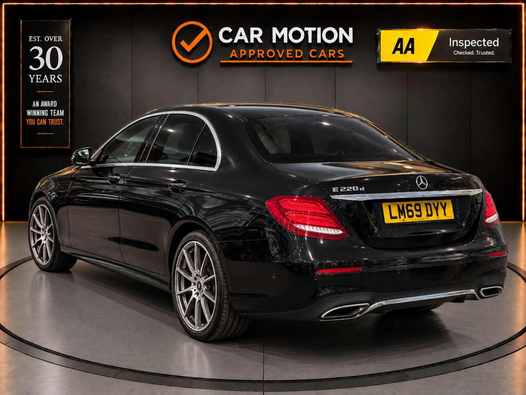 Mercedes-Benz E Class 2.0 E 220 Amg Line Edition D Black #6