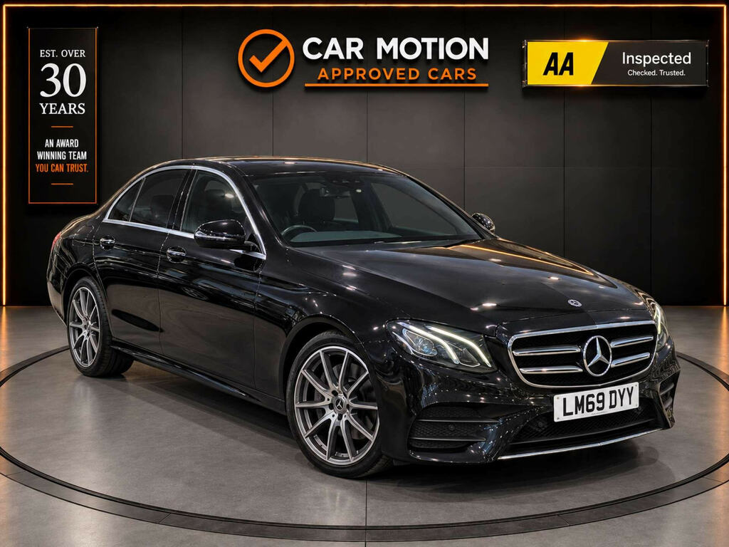 Mercedes-Benz E Class 2.0 E 220 Amg Line Edition D Black