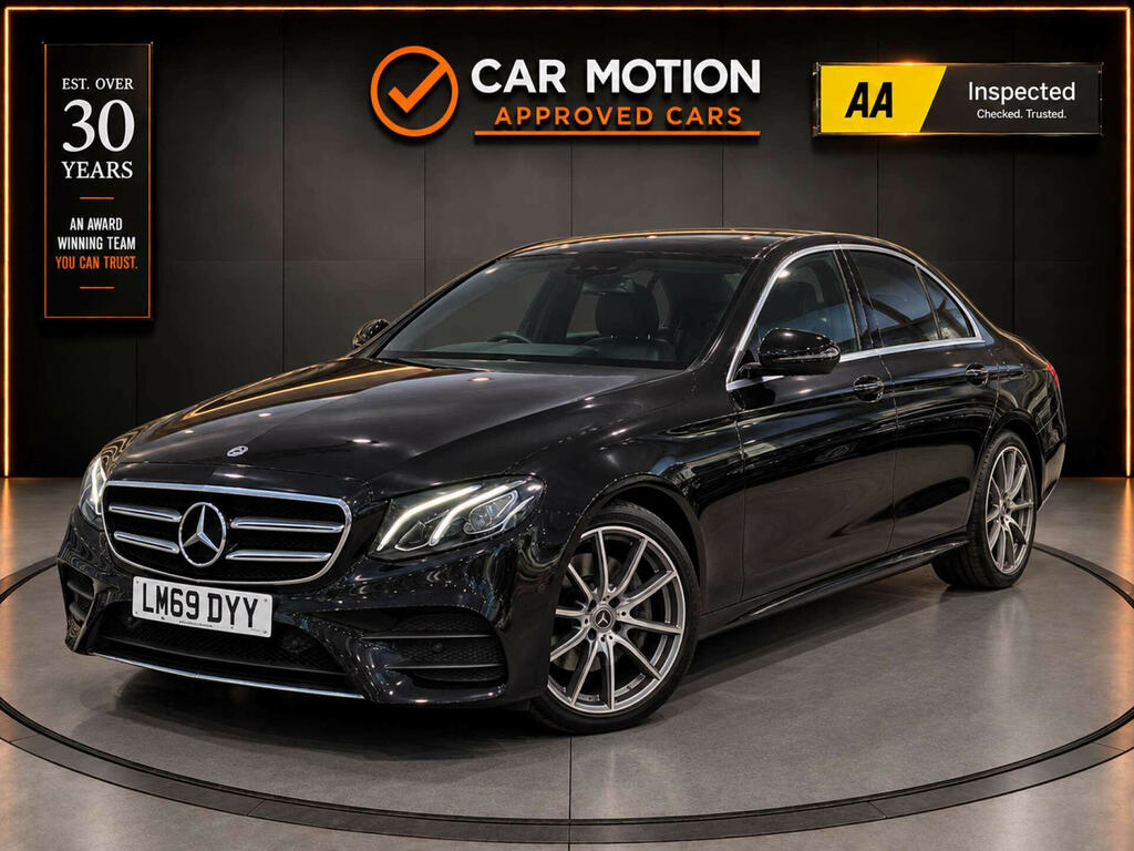 Mercedes-Benz E Class 2.0 E 220 Amg Line Edition D Black #3