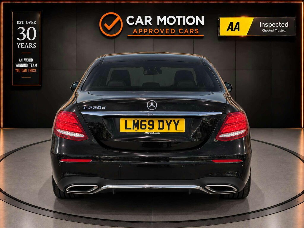 Mercedes-Benz E Class 2.0 E 220 Amg Line Edition D Black #5