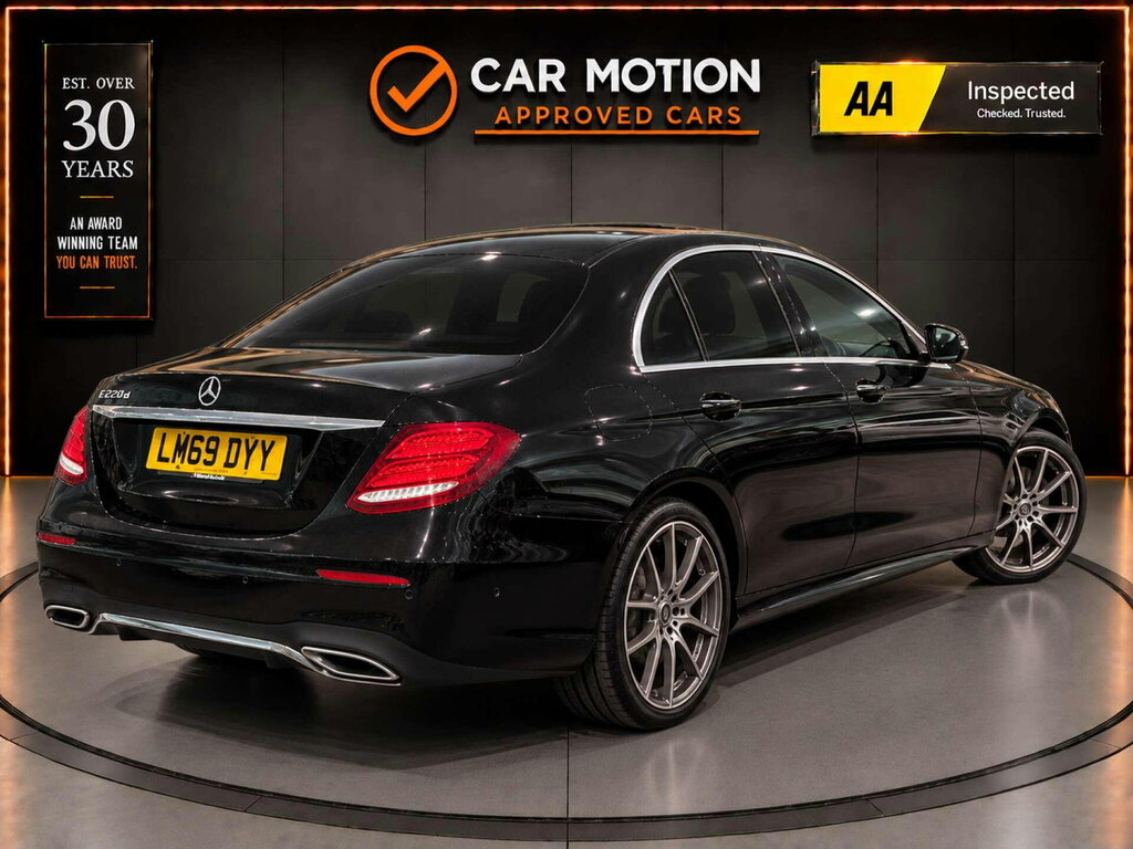 Mercedes-Benz E Class 2.0 E 220 Amg Line Edition D Black #4