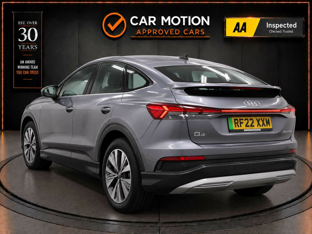 Audi Q4 E Tron Q4 E-tron Sportback 35 Sport Grey #6