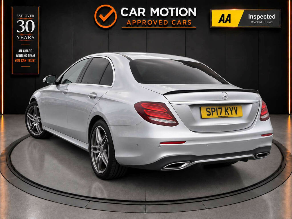 Mercedes-Benz E Class 2.0 E 220 D Amg Line Silver #6