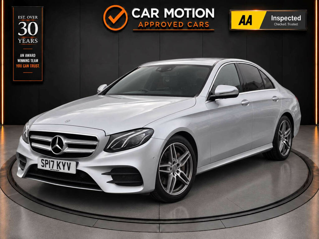 Mercedes-Benz E Class 2.0 E 220 D Amg Line Silver #3