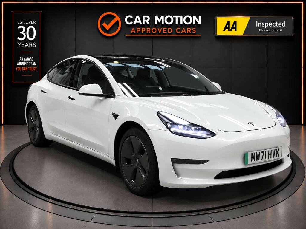 Tesla Model 3 Model 3 Long Range Awd 4Wd White