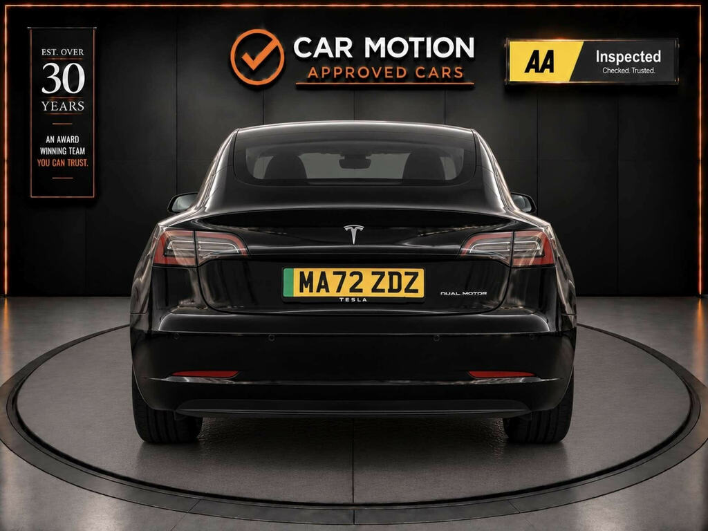 Tesla Model 3 Model 3 Long Range Awd 4Wd Black #5