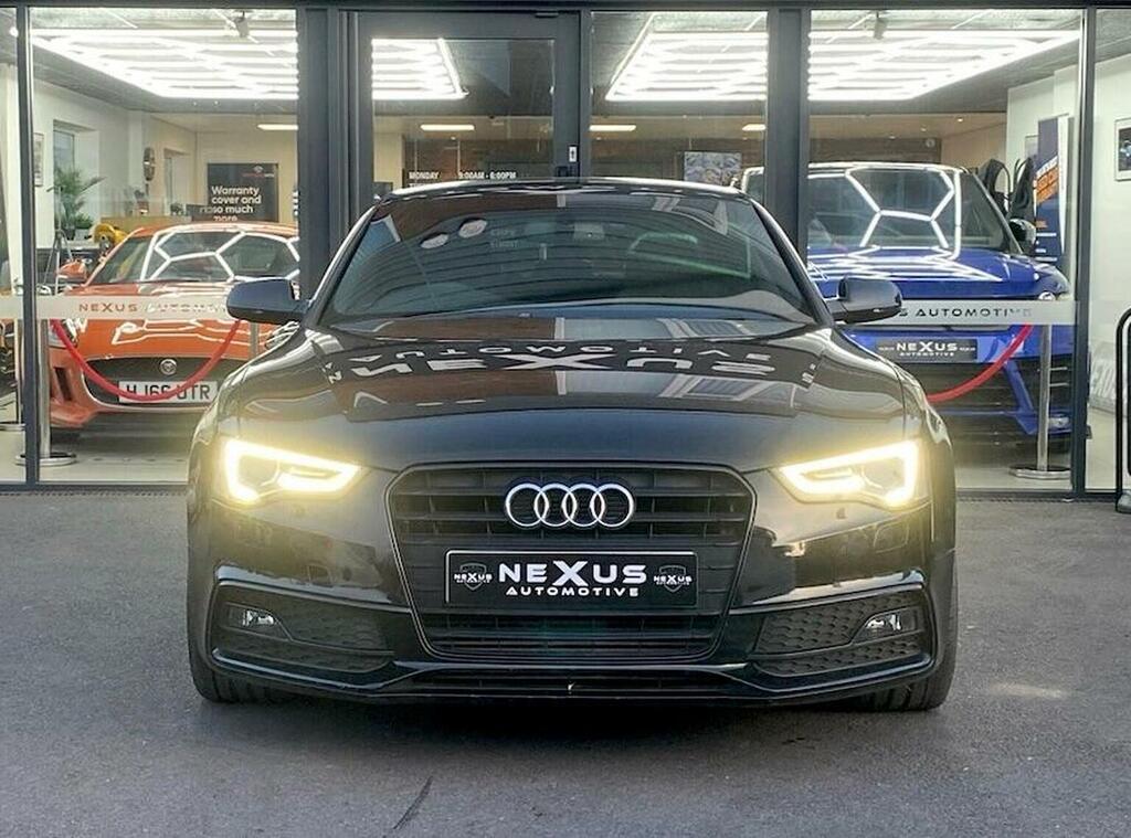 Audi A5 2.0 Tdi Black Edition Sportback S Tronic Quattro E Blue #5