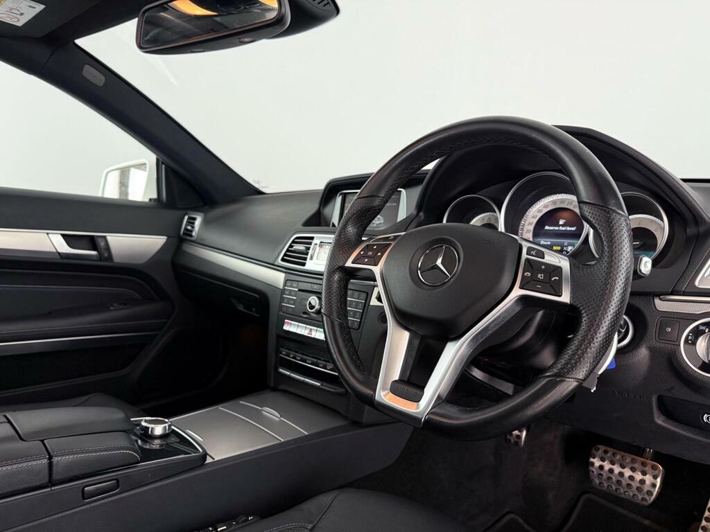 Mercedes-Benz E Class 2.1 E220d Amg Line Edition Coupe G-tron White #3