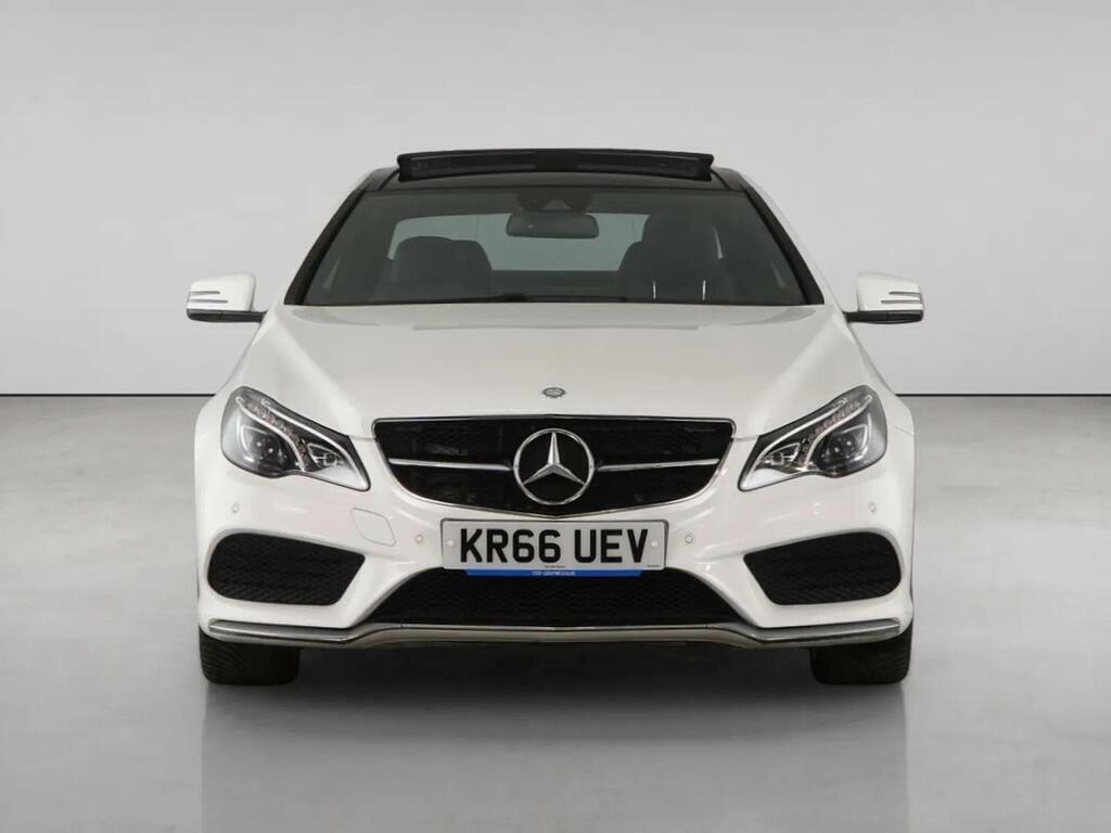 Mercedes-Benz E Class 2.1 E220d Amg Line Edition Coupe G-tron White #5