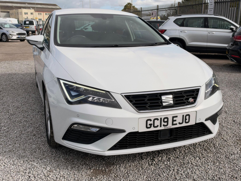 Seat Leon 2.0 Tdi Fr Euro 6 Ss White #5