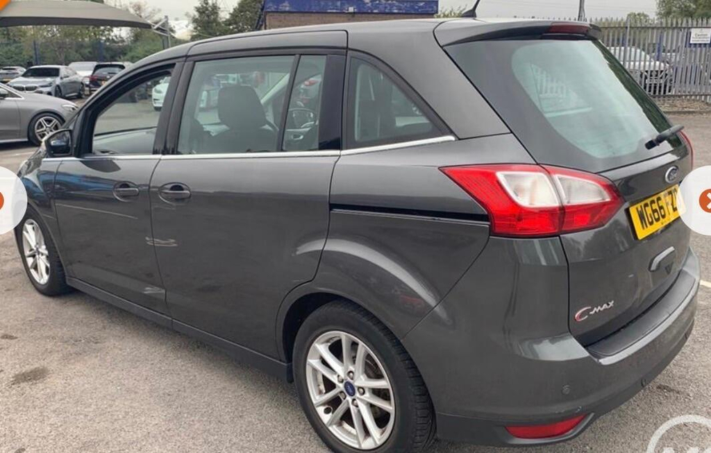 Ford Grand C-Max 1.5 Tdci Zetec Euro 6 Ss Grey #5
