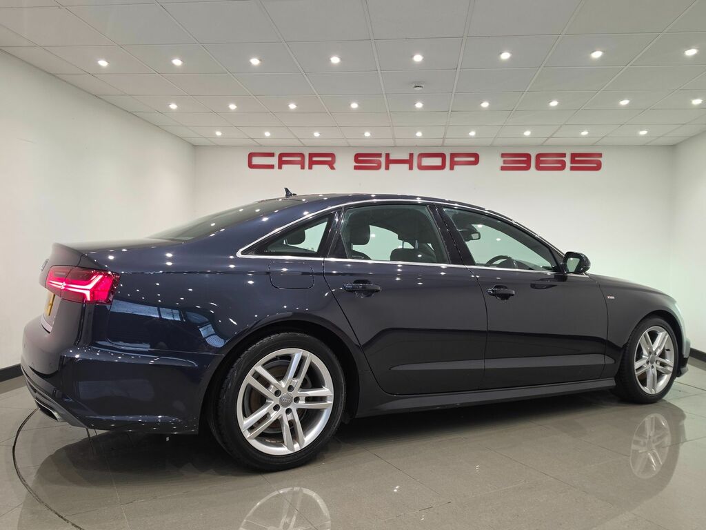 Audi A6 Saloon 2.0 Tdi Ultra S Line Saloon Euro NL17UYM Blue #6