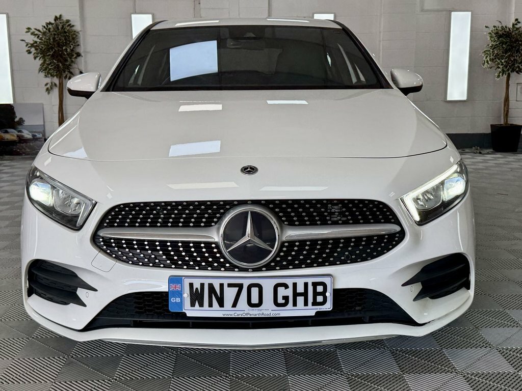 Mercedes-Benz A Class 2020 1.3 A180 Amg Line Executive Hatchback P White #5