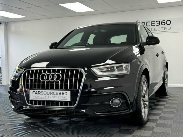 Audi Q3 2012 2.0 Tdi S Line Suv Quattro Black #5