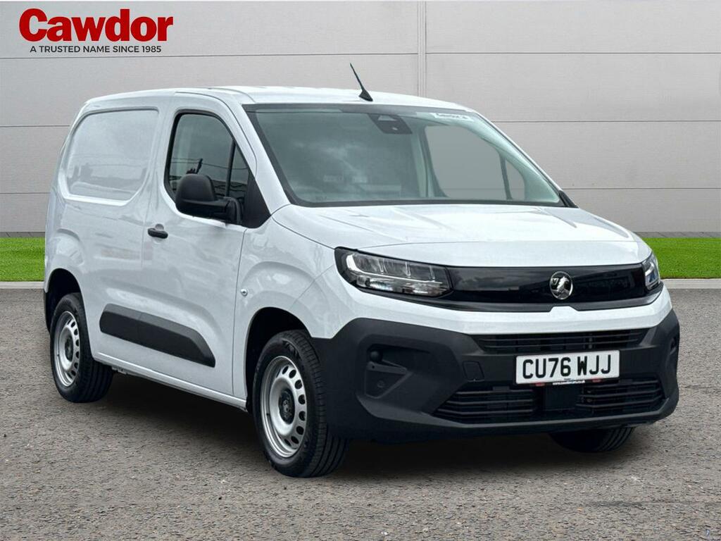 Vauxhall Combo Crg H1 2300 1.5 Tb D 100 Prime Pls White