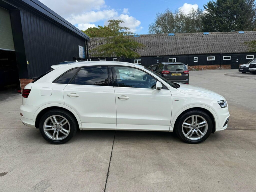 Audi Q3 2.0 Tdi S Line Quattro Euro 5 Ss White #5