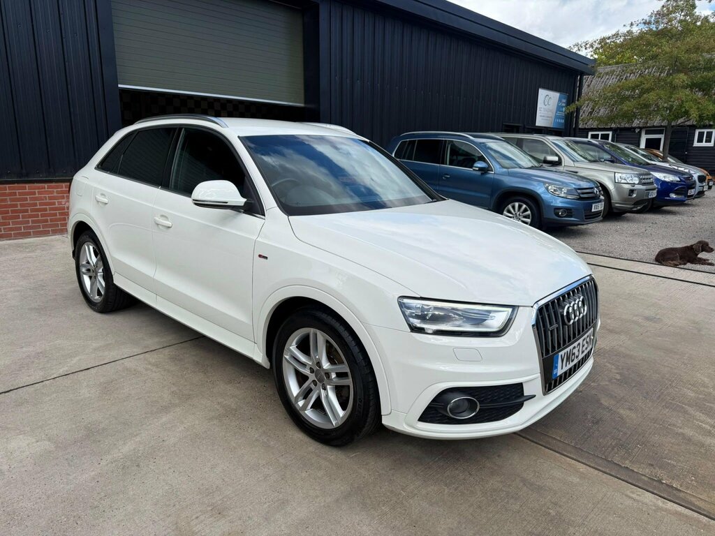 Audi Q3 2.0 Tdi S Line Quattro Euro 5 Ss White