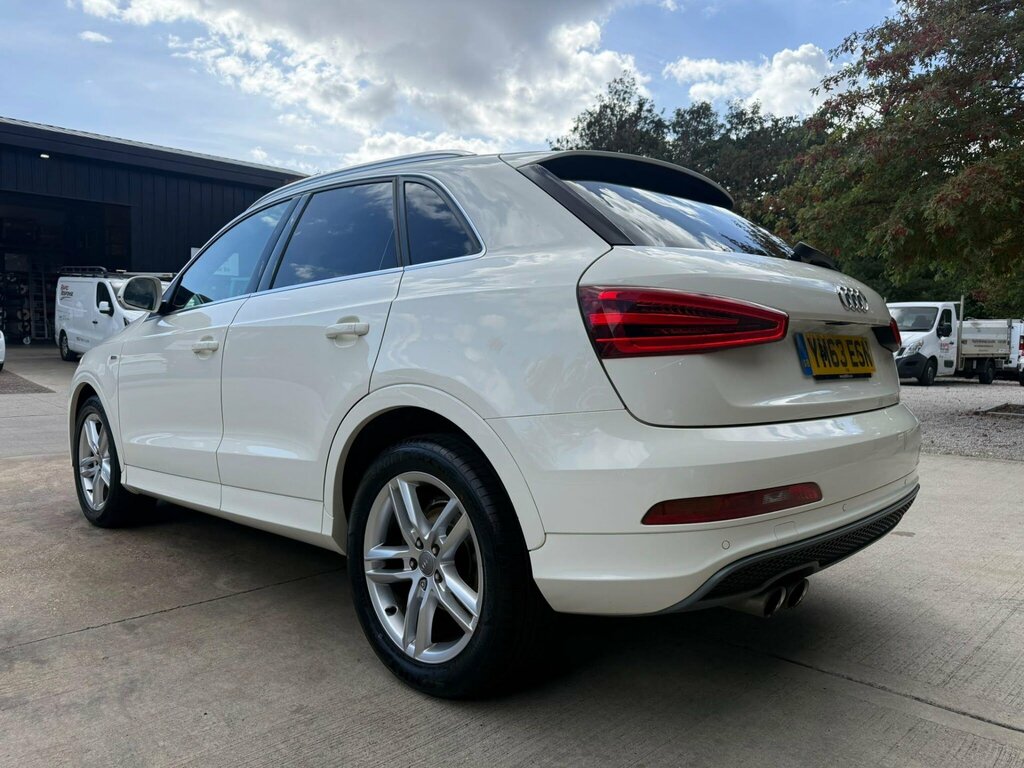 Audi Q3 2.0 Tdi S Line Quattro Euro 5 Ss White #3