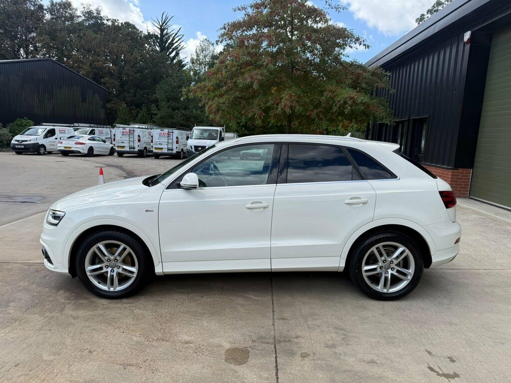 Audi Q3 2.0 Tdi S Line Quattro Euro 5 Ss White #4