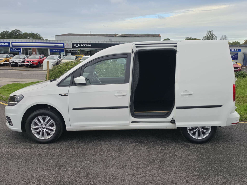 Volkswagen Caddy 2.0 Tdi C20 Highline Swb Euro 6 Ss White #4