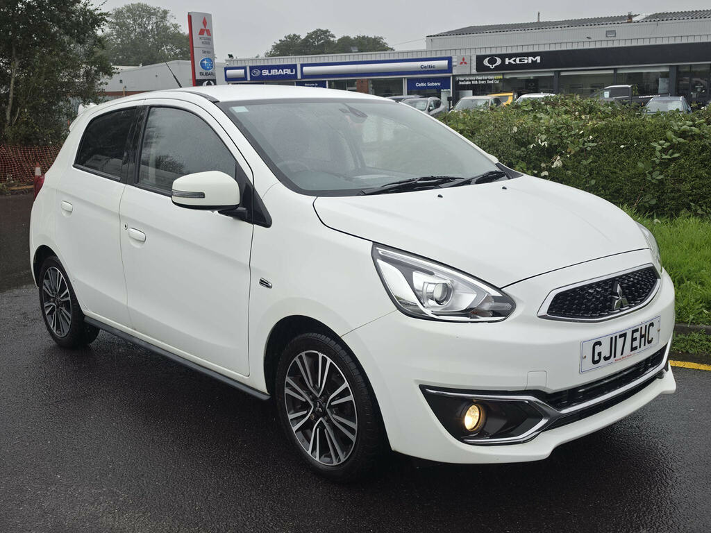 Mitsubishi Mirage 1.2 Juro Cvt Euro 6 Ss White