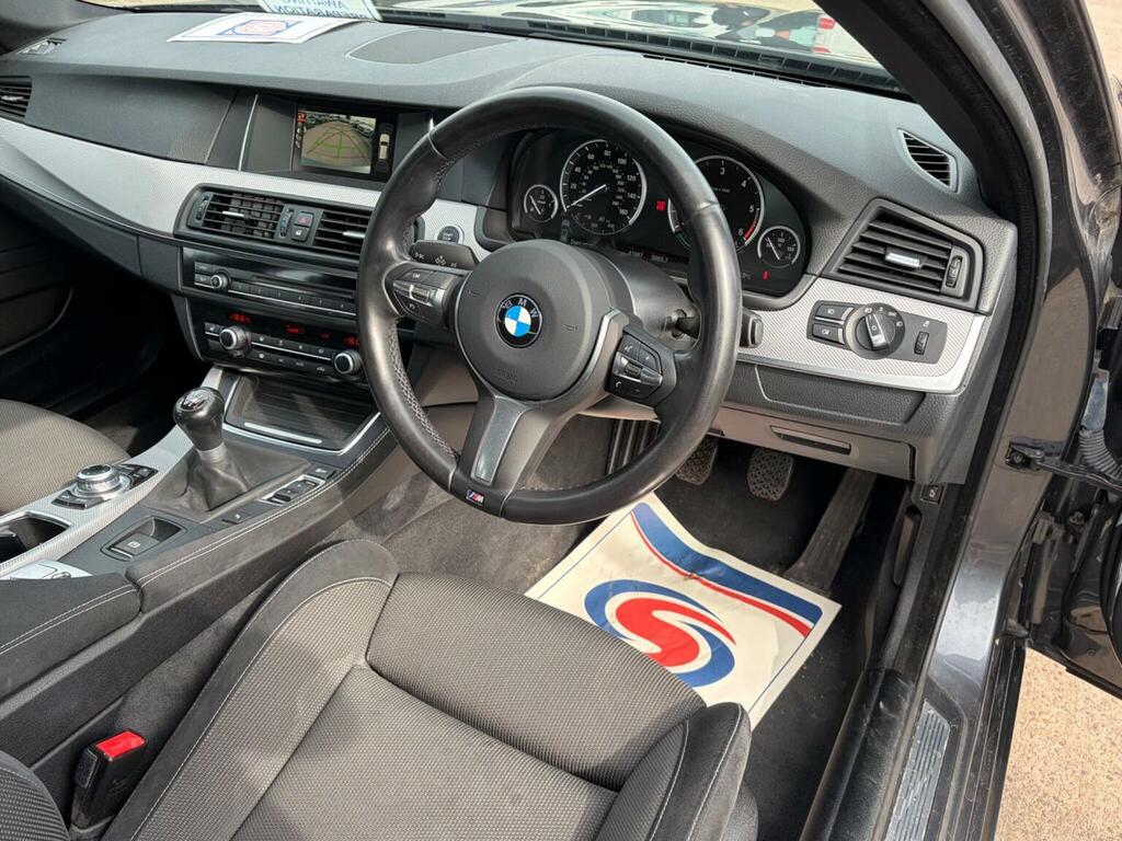 BMW 5 Series 2.0 520D M Sport Touring Euro 6 Ss Grey #4
