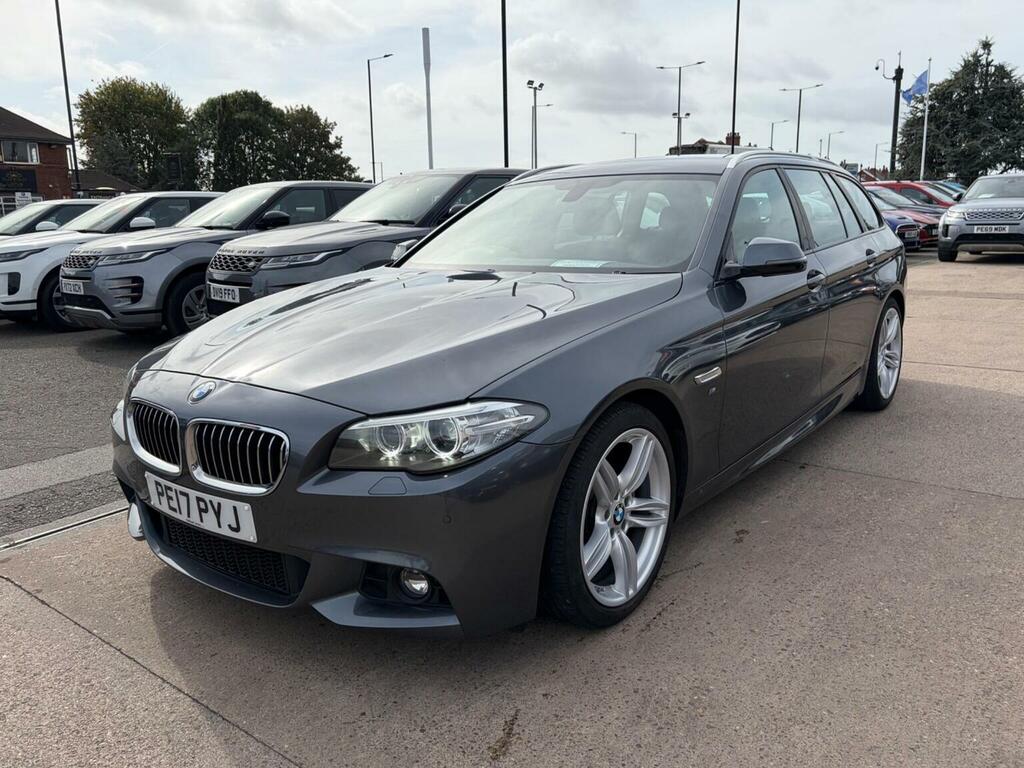 BMW 5 Series 2.0 520D M Sport Touring Euro 6 Ss Grey #3