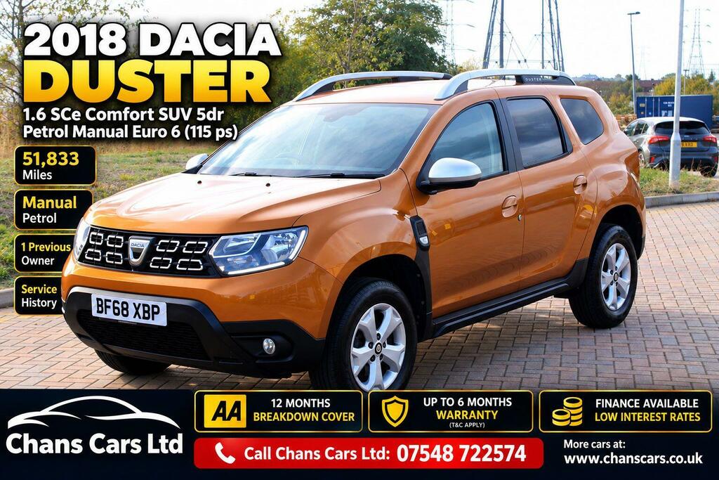 Dacia Duster 1.6 Sce Comfort Euro 6 Ss Orange