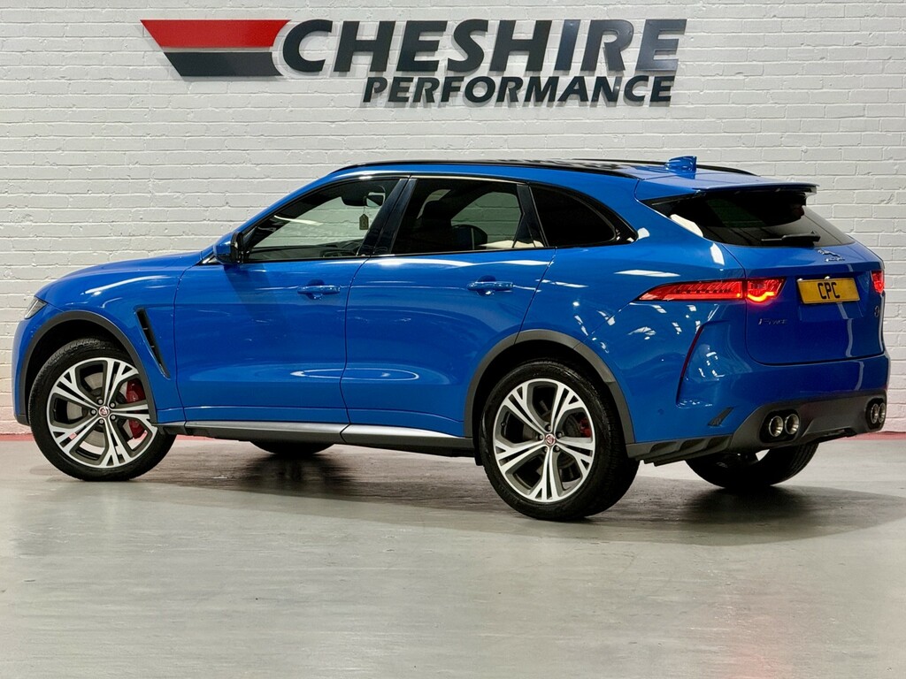 Jaguar F-Pace Suv 5.0 P575 V8 Svr - Panroof21sventilated A AJ19EYV Blue #6