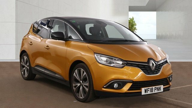 Renault Scenic 2018 1.5 Dci Dynamique Nav Mpv E Yellow