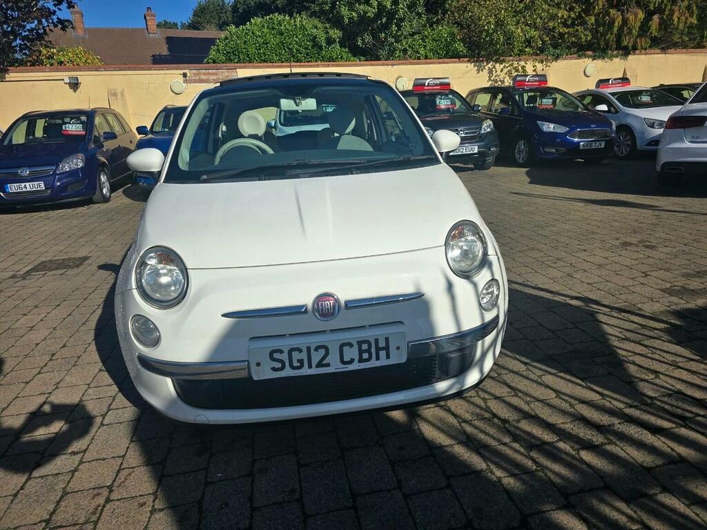 Fiat 500 1.2 Lounge Euro 5 Ss White #5