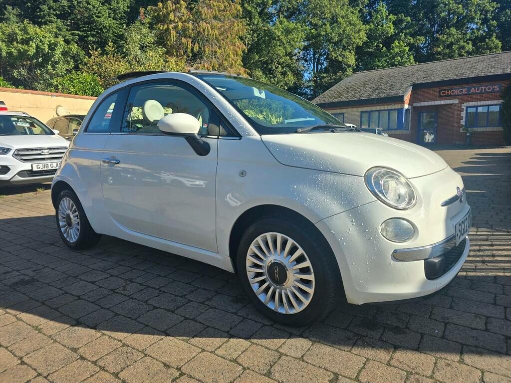 Fiat 500 1.2 Lounge Euro 5 Ss White
