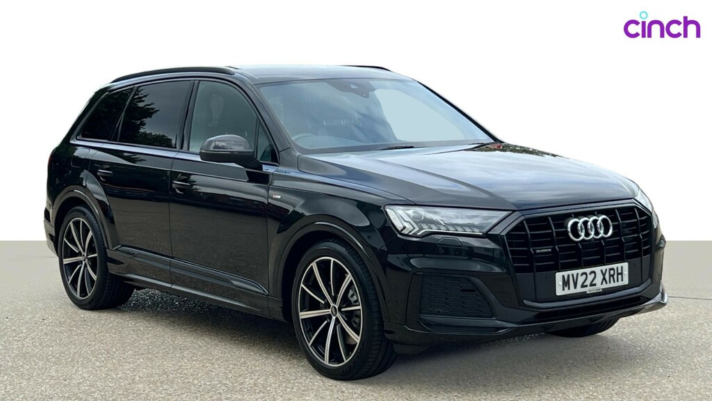 Audi Q7 55 Tfsi Quattro Black Edition Tiptronic White #1