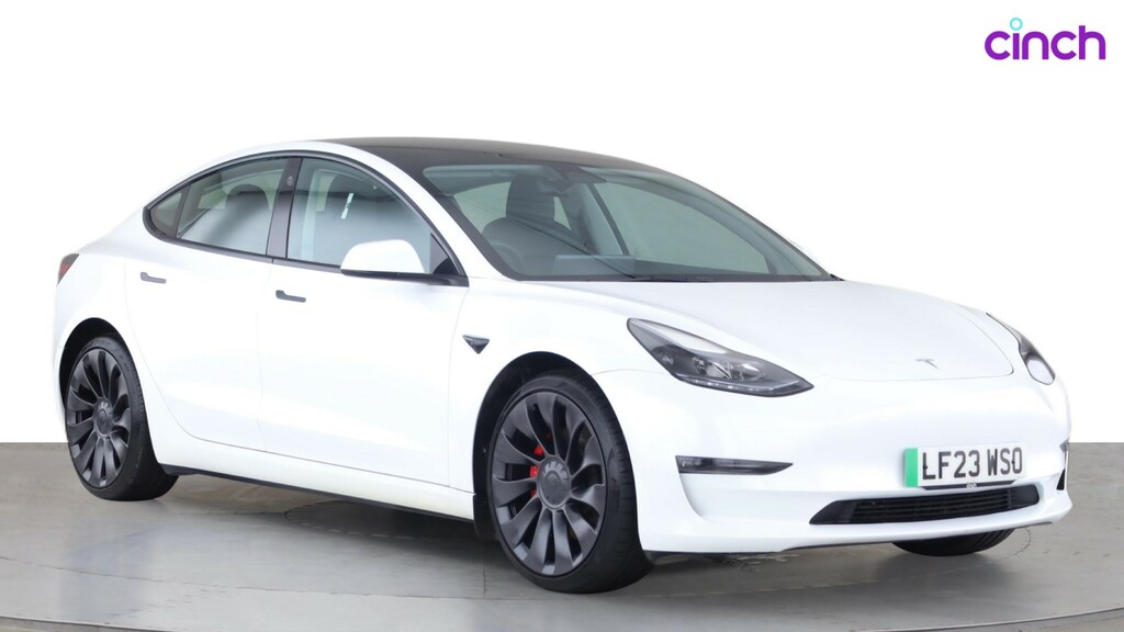 Tesla Model 3 Model 3 Rwd Red #1