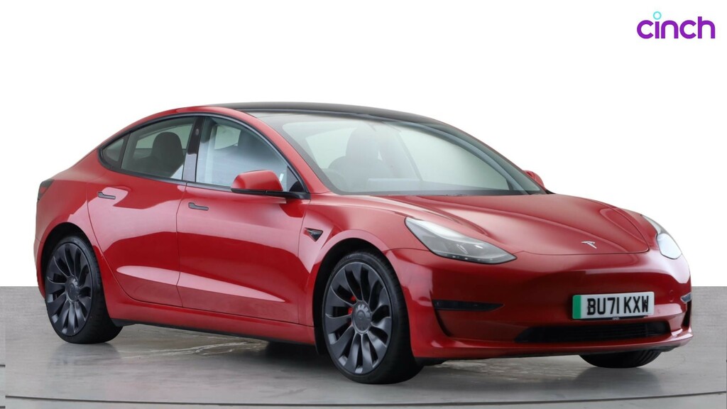Tesla Model 3 Standard Range Plus Rwd White #1